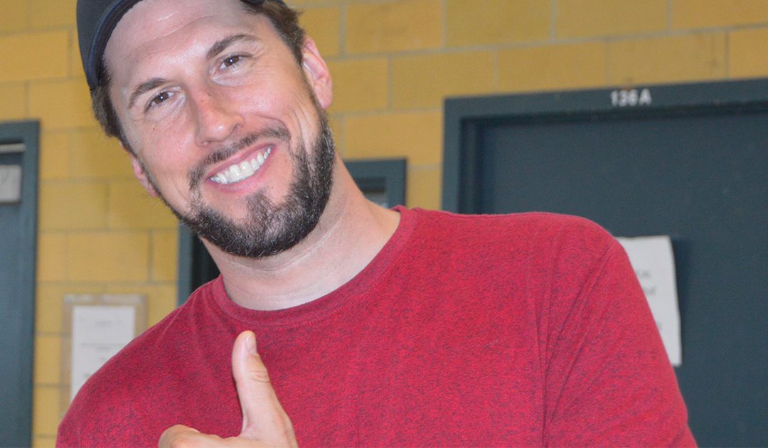 David Goudreault slamme avec des jeunes!