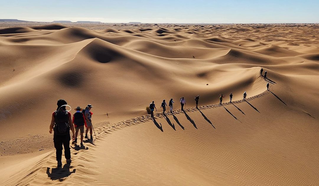 Marcher pour la santé mentale… dans le désert!