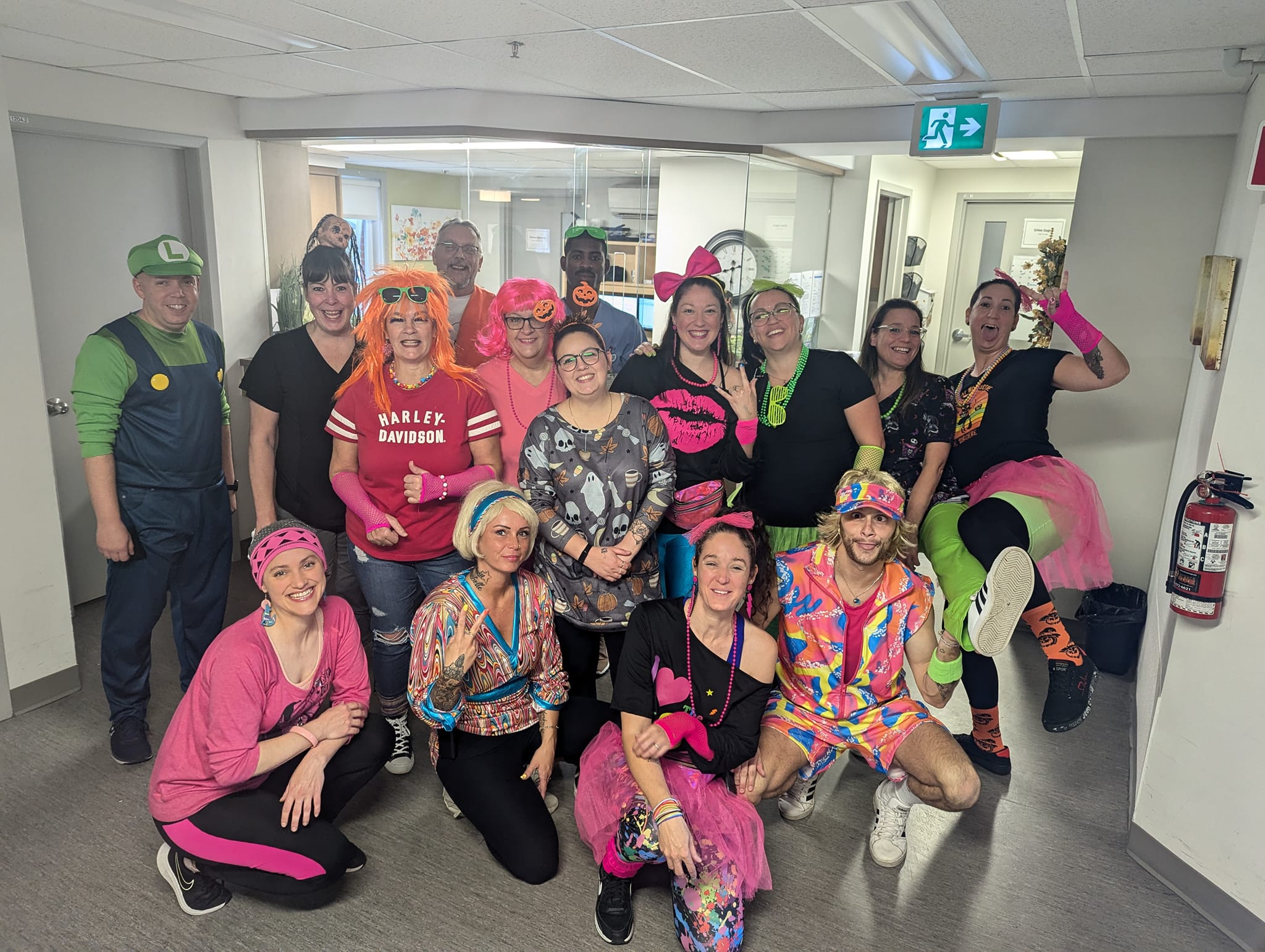 Equipe du premier étage foyer Farnham