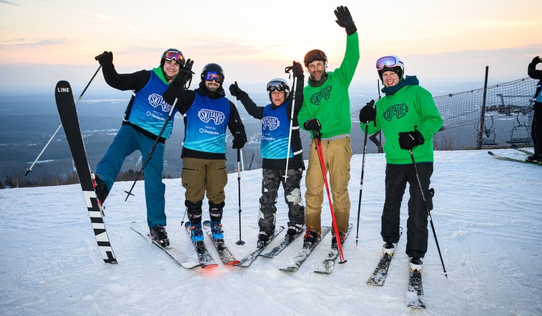 Un record pour la 4e édition du Défi SKI TA VIE