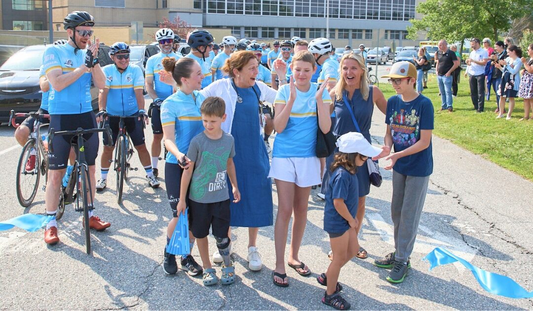Un défi cycliste pour une grande cause