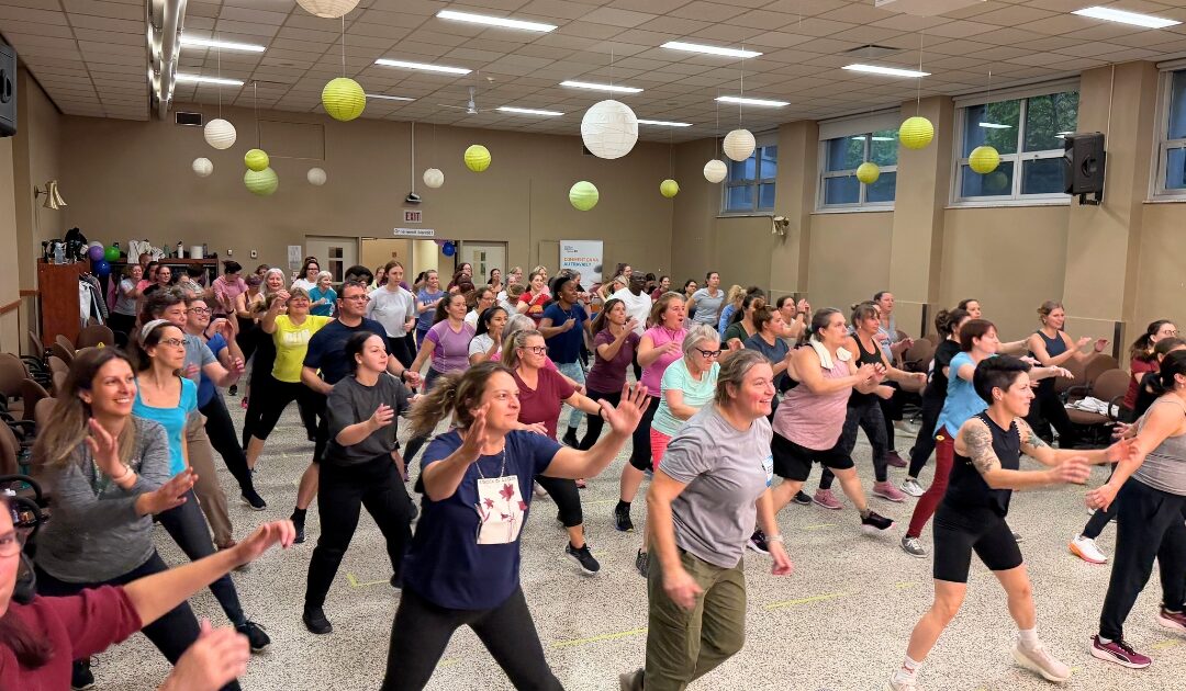 100 personnes ont bougé avec Josée Lavigueur