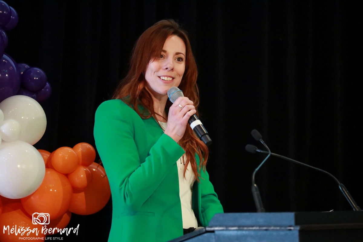 L’événement était animé par Priscillia Quirion, une communicatrice passionnée.